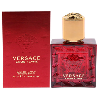 Eros Flame Eau De Parfum, Cologne for Men, 1 Oz