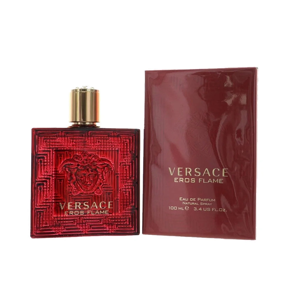 Eros Flame Eau De Parfum, Cologne for Men, 1 Oz