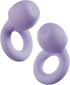 Quiet 2 Ear Plugs – Ultra-Comfy Reusable Noise-Reducing Earplugs for Sleep, Deep Focus, Travel, Noise Sensitivity | Flexible Hearing Protection | Customizable Fit | 24Db (SNR) Noise Reduction