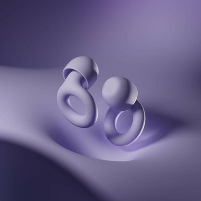 Quiet 2 Ear Plugs – Ultra-Comfy Reusable Noise-Reducing Earplugs for Sleep, Deep Focus, Travel, Noise Sensitivity | Flexible Hearing Protection | Customizable Fit | 24Db (SNR) Noise Reduction
