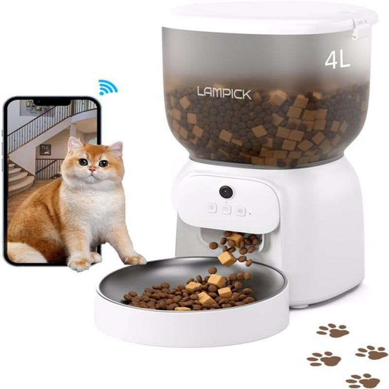 Automatic Cat Feeder with Camera, Shipped from FBA Warehouse, Banned from Sale by Amazon