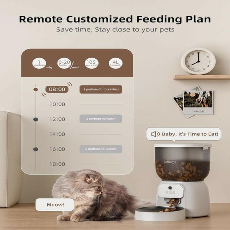 Automatic Cat Feeder with Camera, Shipped from FBA Warehouse, Banned from Sale by Amazon