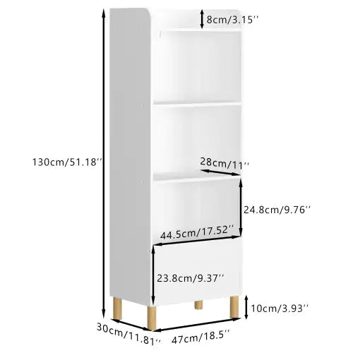 Kids 4-Tier Bookcase - Mohammad collection