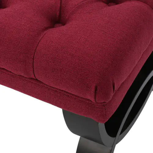 Crimson Seating Ottoman