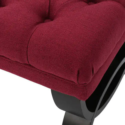 Crimson Seating Ottoman