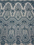 Embroidery Heavy Industry Beaded Tulle Lace Fabric